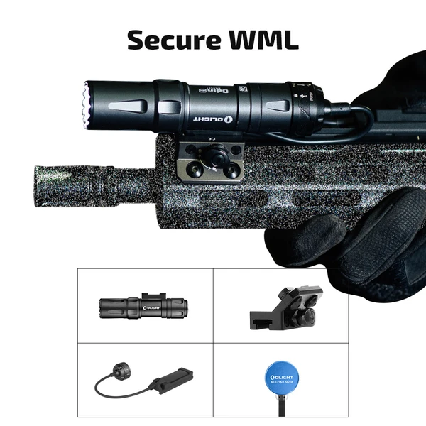 Olight　Odin-mini 1250ルーメン　20mm用マウント付 Olight - Latarka taktyczna LED na broń Odin Mini - 1250