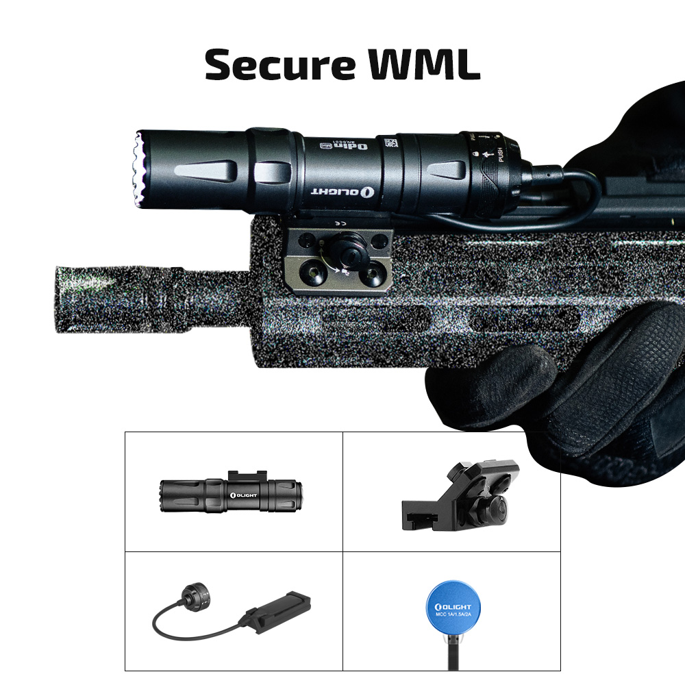 Odin Mini 1250 Lumens Ultra Compact M-Lok Mount LED Light - Olight UK