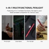 Olight Red Open 3 Multifunctional Penlight showing pen tip light green beam pen clip light and writing function for daily use