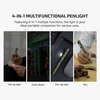 Olight Green Open 3 penlight with pen tip light for writing in low light.