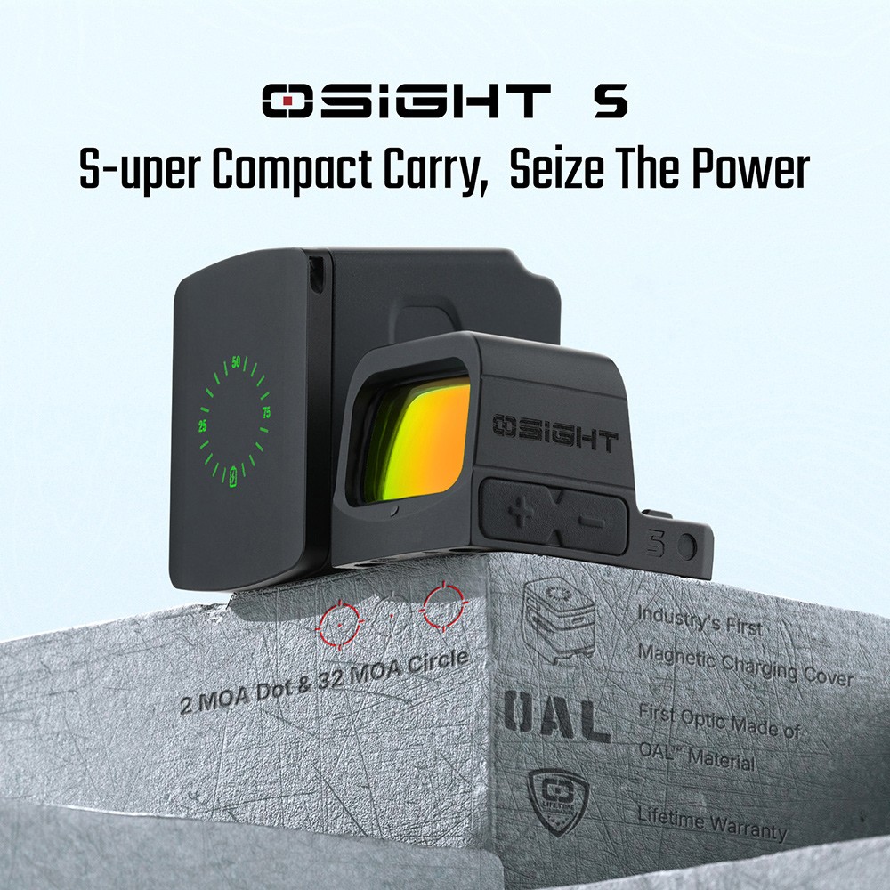 Olight Osight S 2 Moa Dot & 32 Moa Circle with Oal Material