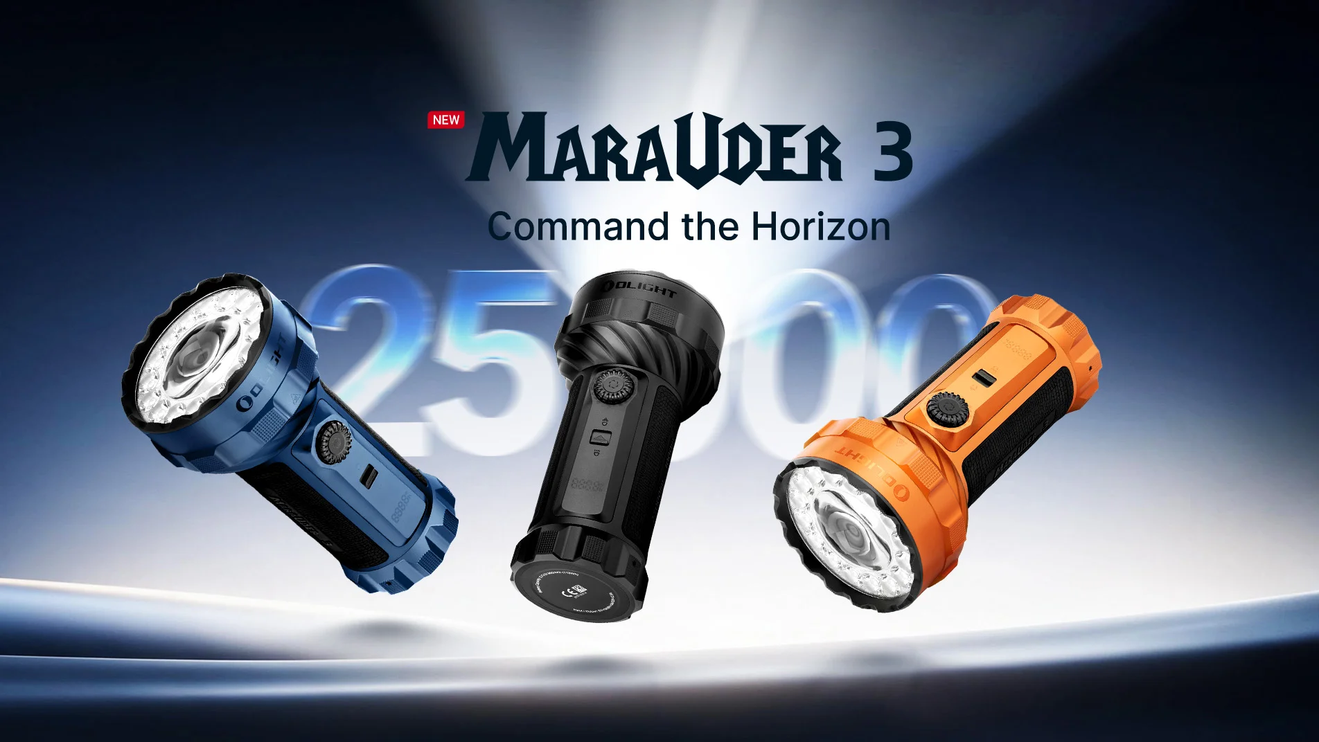 Olight Marauder 3 UK Review: The Ultimate High Lumen Flood and Throw Searchlight