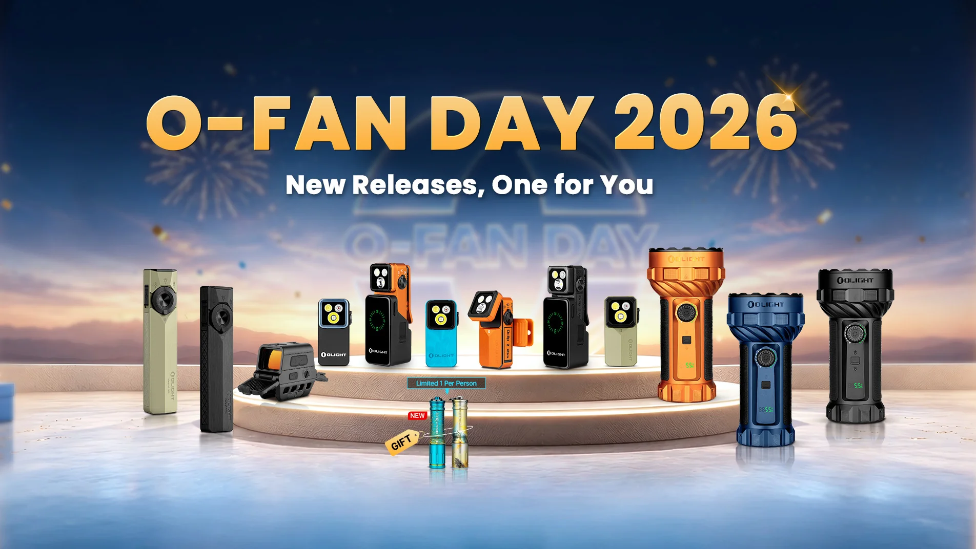 Olight O-Fan Day 2026: 100-Hour Flash Sale with Exclusive Deals & New Releases
