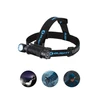 Perun 2 Brightest Multifunctional Head Torch Black side view