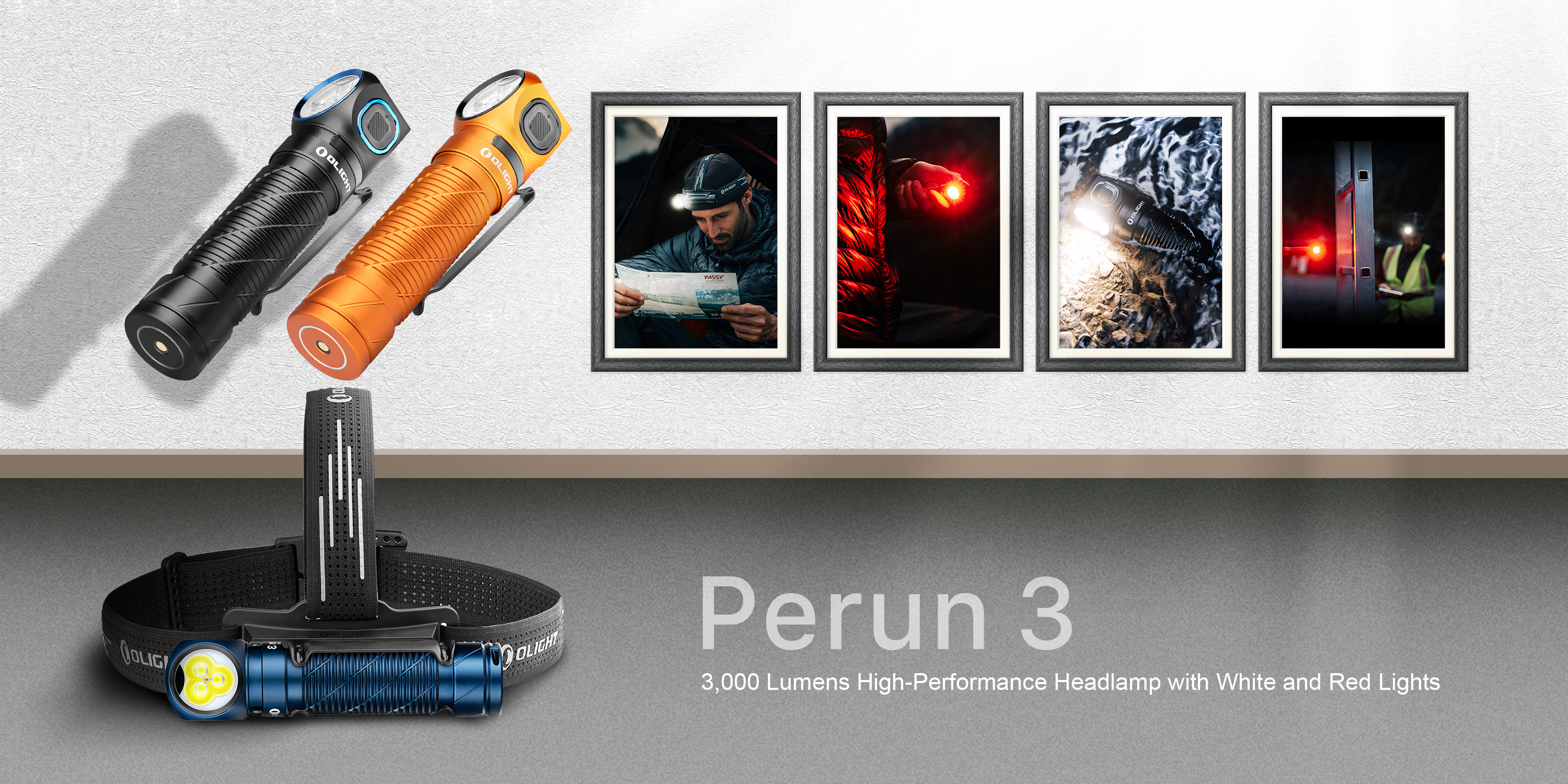 Seeker 4 Pro Perun 3 Mini Oclip Pro Rechargeable Flashlight Bundle