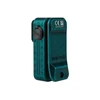 Olight Green Oclip Pro front view with UV, LED, and RGB modes for versatile illumination.