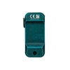Olight Teal Oclip Pro clip with textured finish and lanyard hole for secure carrying.