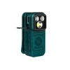 Olight Teal Oclip Pro Front View with Integrated Clip and Multiple LED Lights for Everyday Carry and Illumination