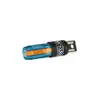 Olight Blue Imini 2 Flashlight angled view with orange inner tube and USB-A charging for everyday carry