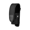Black tactical nylon flashlight holster with Olight logo and snap closure