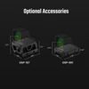 Olight Osight C Black Optics Mounts with Dimensions for Red Dot Sight Installation