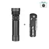 Olight Seeker 4 Pro Black Flashlight and OKNIFE U1 Pro Carbon Fiber Folding Utility Knife EDC Combo for Outdoor Gear