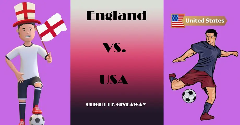 England Vs. USA, Who Will Win? —Olight UK Black Friday World Cup Giveaway