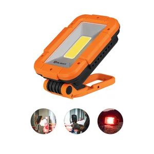 Swivel Pro Max COB Floodlight Work Light Orange side view