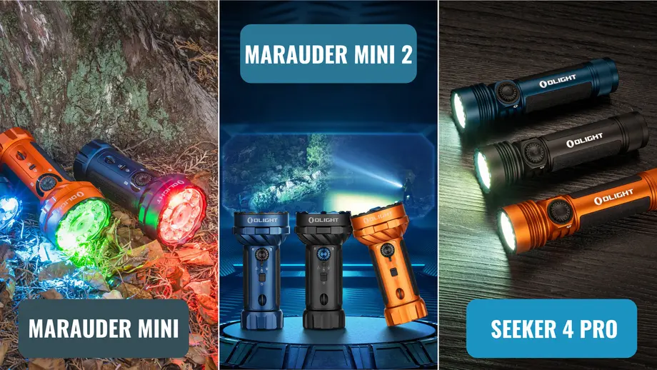 Olight Seeker vs Marauder: Flood vs. Throw for Your Next Trip