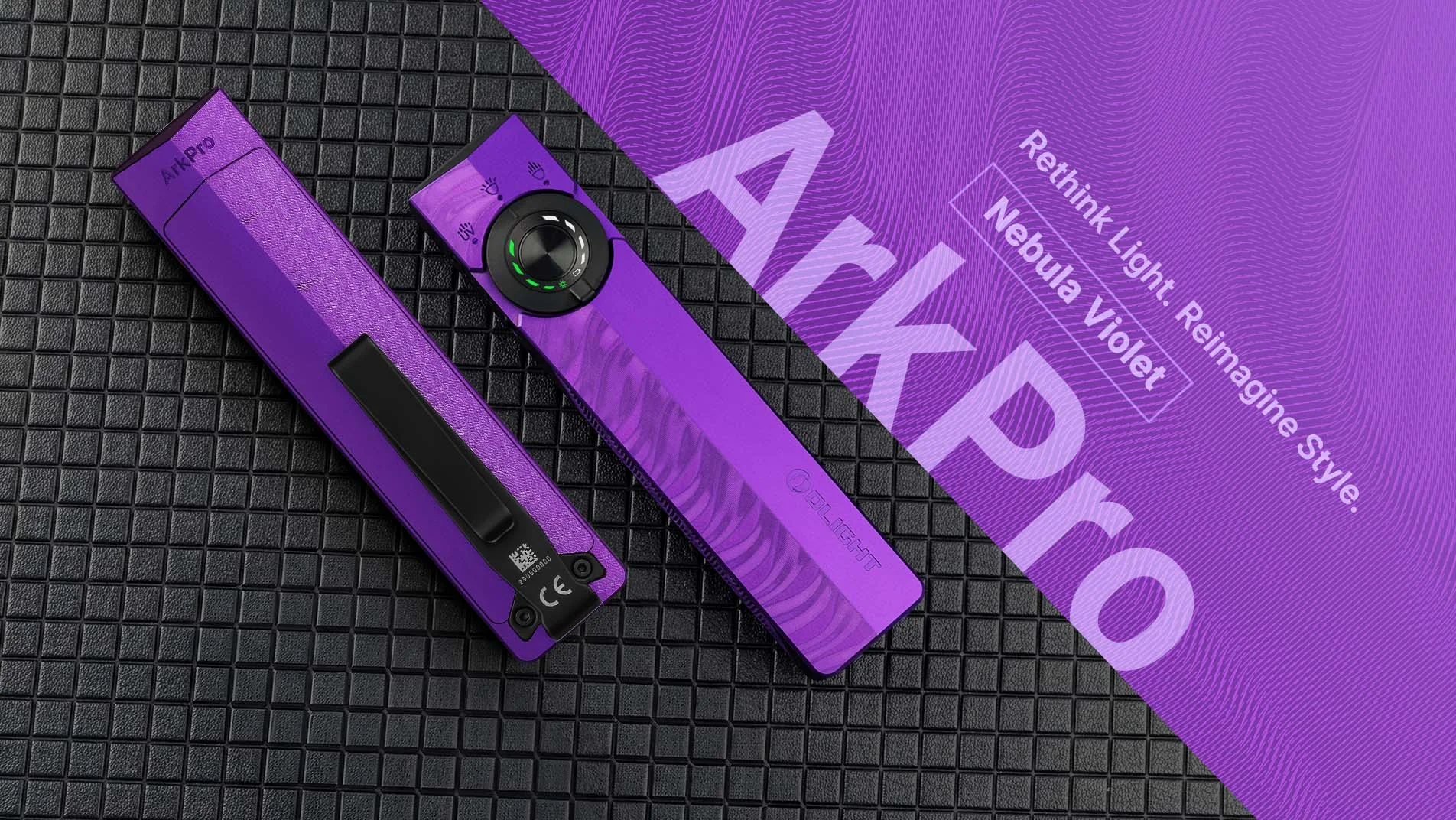 The Cosmos in Your Pocket: Meet the Olight ArkPro in Nebula Violet