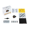 Olight Osight SE DPP red dot sight package contents including user manual, screws, tool, cleaning cloth, and box