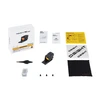 Olight Osight SE MOS red dot sight with packaging, user manual, mounting screws, cleaning cloth, and accessories