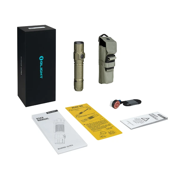 Warrior Ultra LED Torch 2500 Lumens Rugged O Aluminum Flashlight
