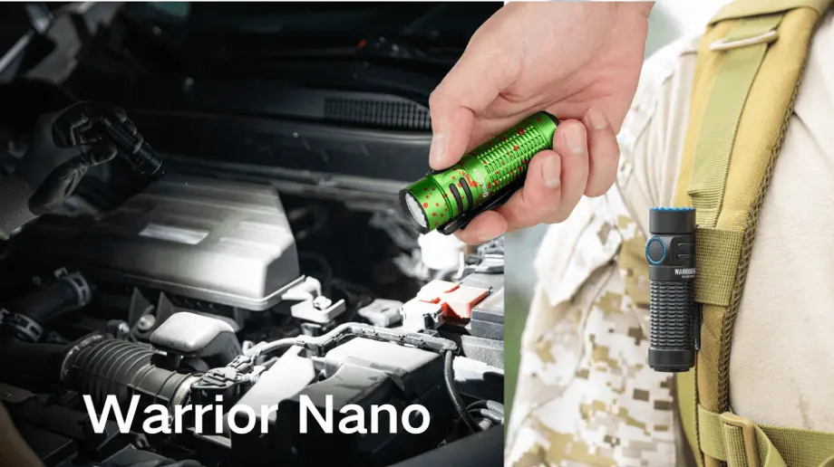 Warrior Nano: Your Trusted Small Tactical Flashlight in Your Palm
