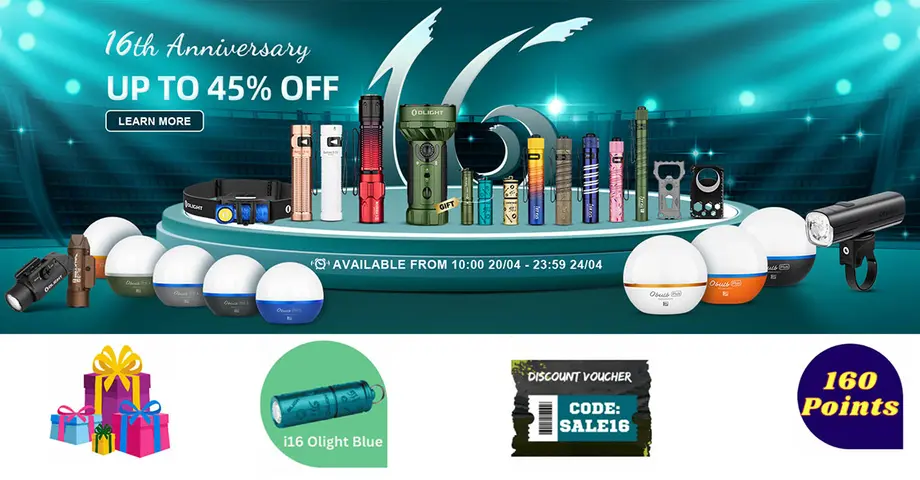 16th Anniversary Sale Benefits