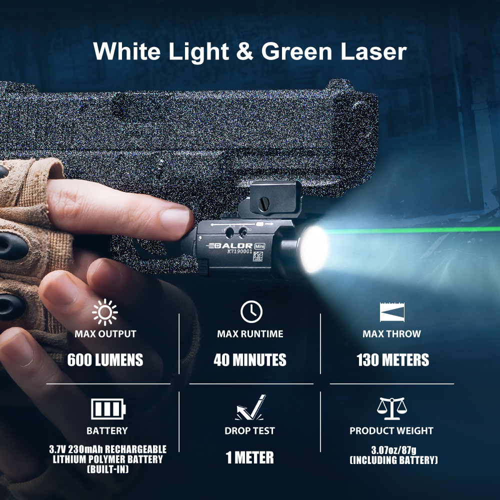 Olight Baldr Mini Powerful Green Laser Light - Olight UK